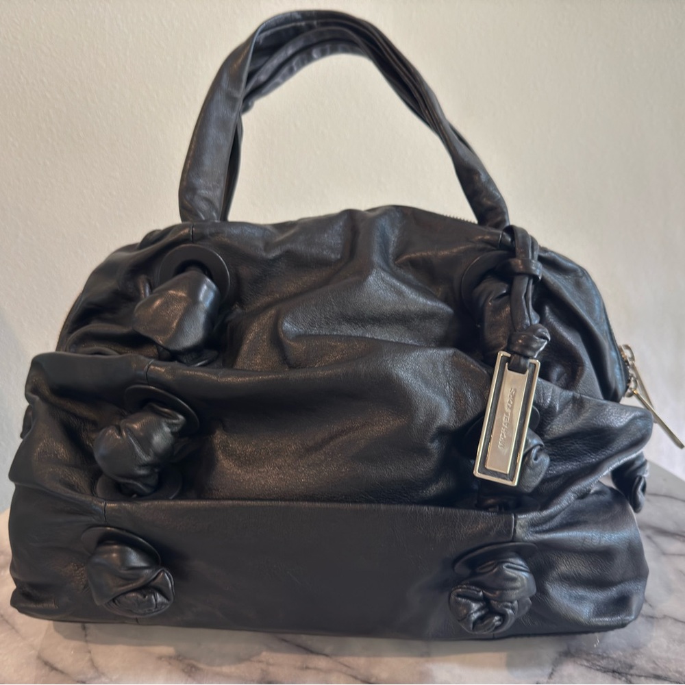 MICHAEL KORS PREMIUM COLLECTION 
"Zuma" Knotted Satchel Bag